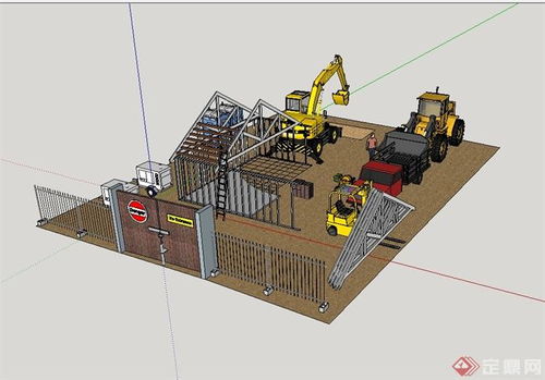 《基于SU模型的某工厂机器运输设备设计 从建模到图文制作的完整解析》